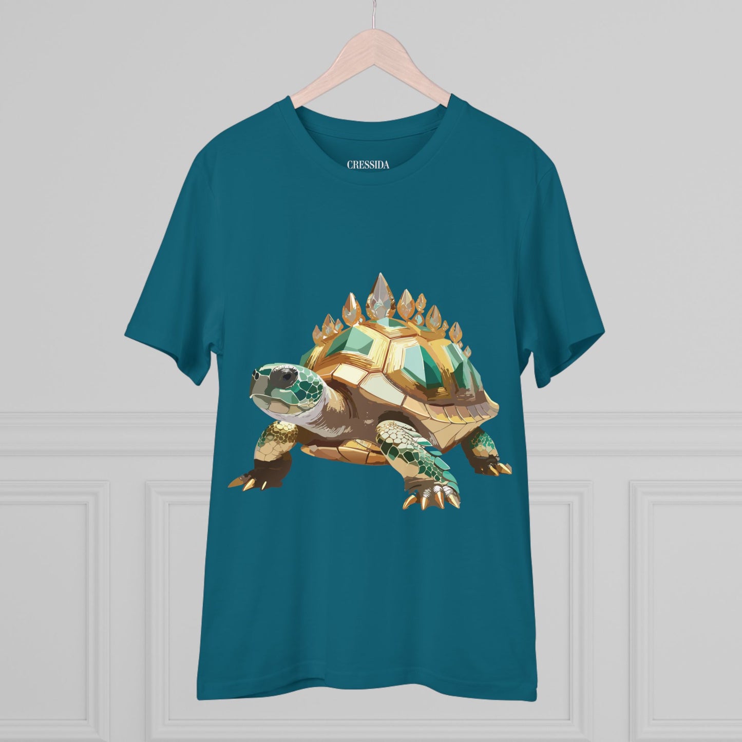 Organic T-shirt with Animals - Turtle