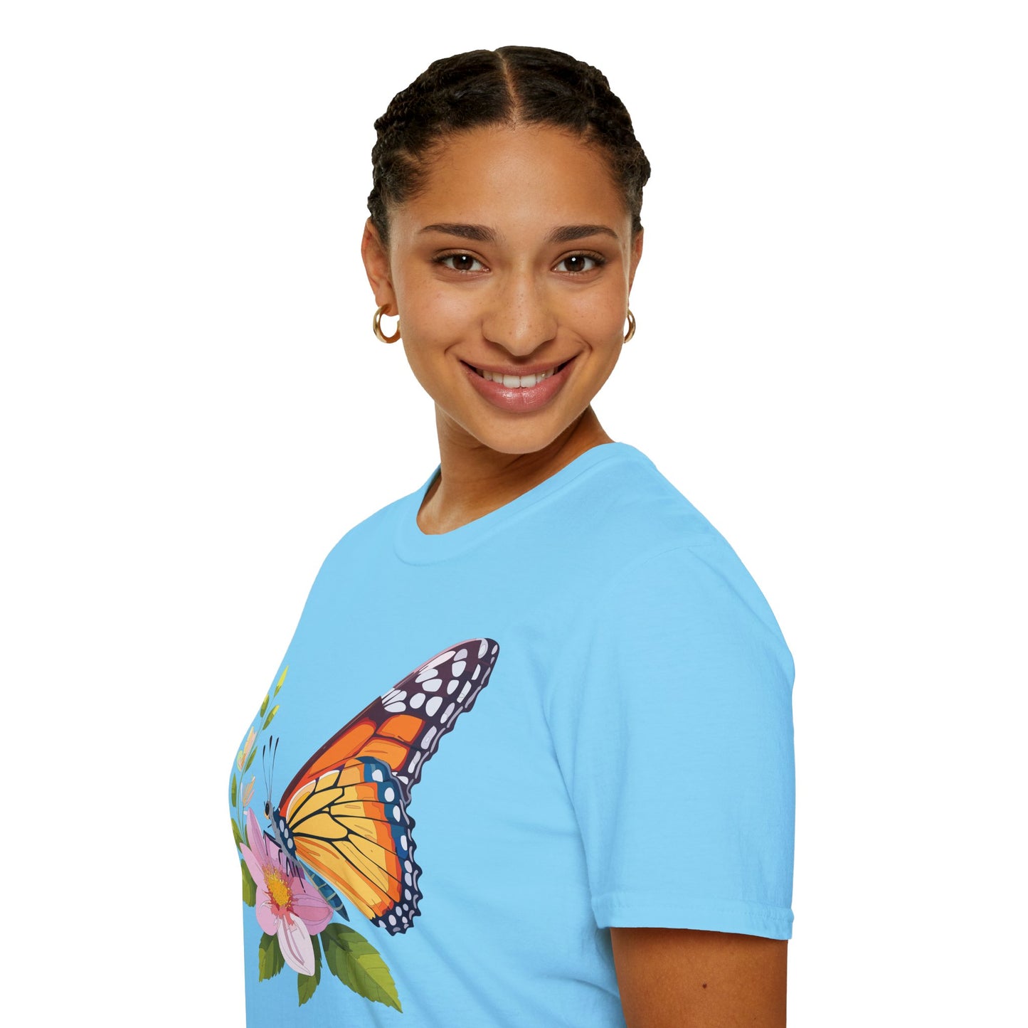 Butterfly Shirt, T Shirt with Butterfly, Monarch Shirt