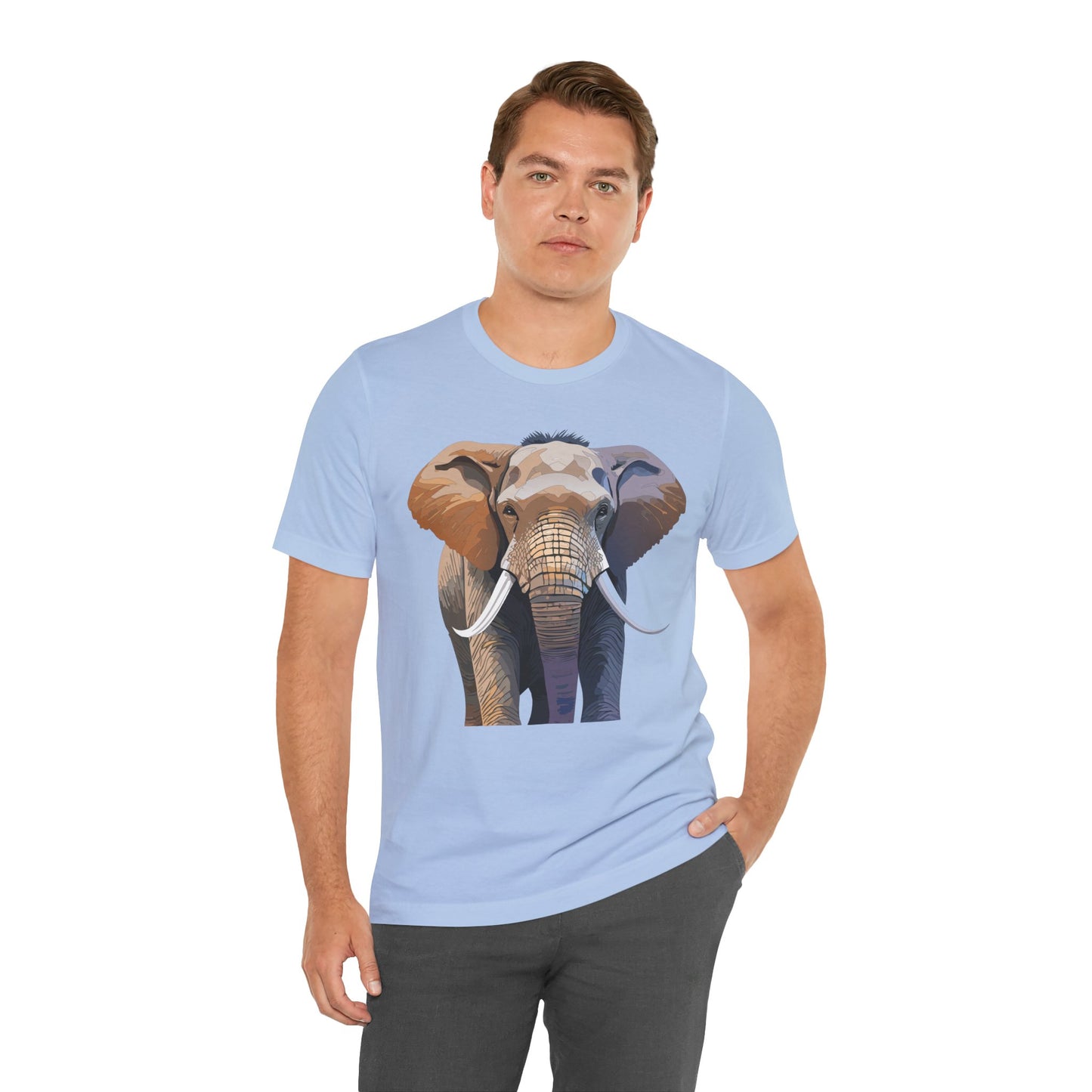 Unisex Animal Shirt, Tee Shirt with Animals, Art Design Tee Shirt, Wild Animals Shirt