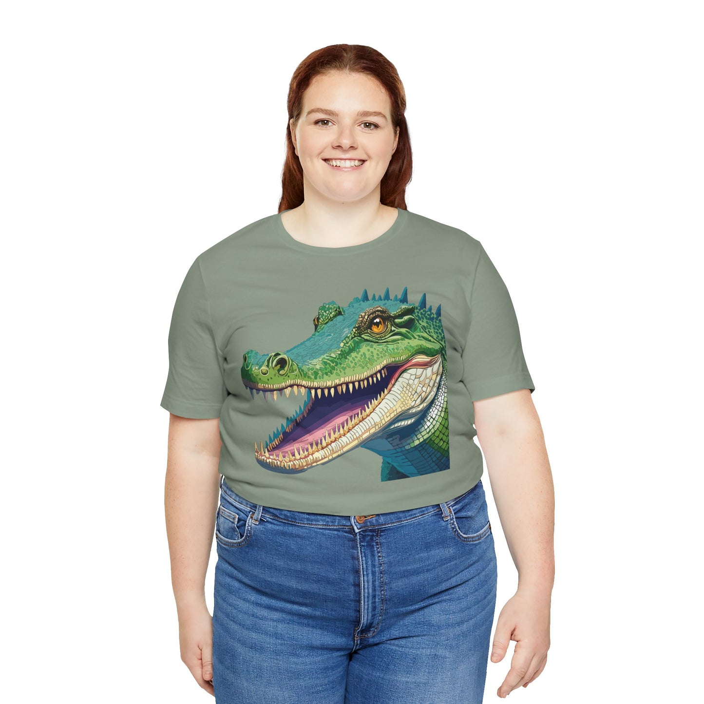 Unisex Animal Shirt, Tee Shirt with Animals, Art Design Tee Shirt, Wild Animals Shirt