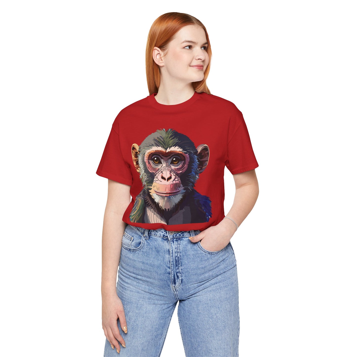Unisex Animal Shirt, Tee Shirt with Animals, Art Design Tee Shirt, Wild Animals Shirt