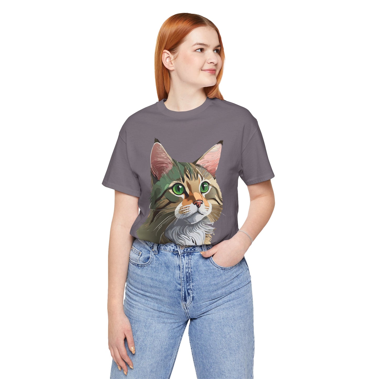 Unisex Animal Shirt, Tee Shirt with Animals, Art Design Tee Shirt, Wild Animals Shirt