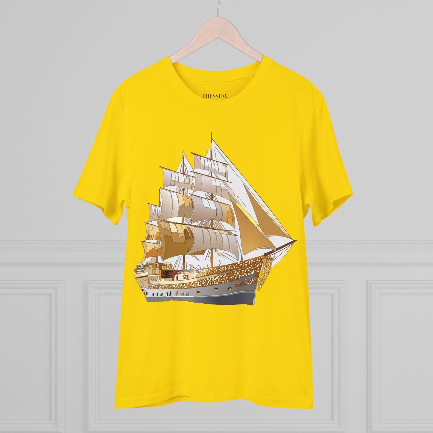 Organic T-shirt with Ship