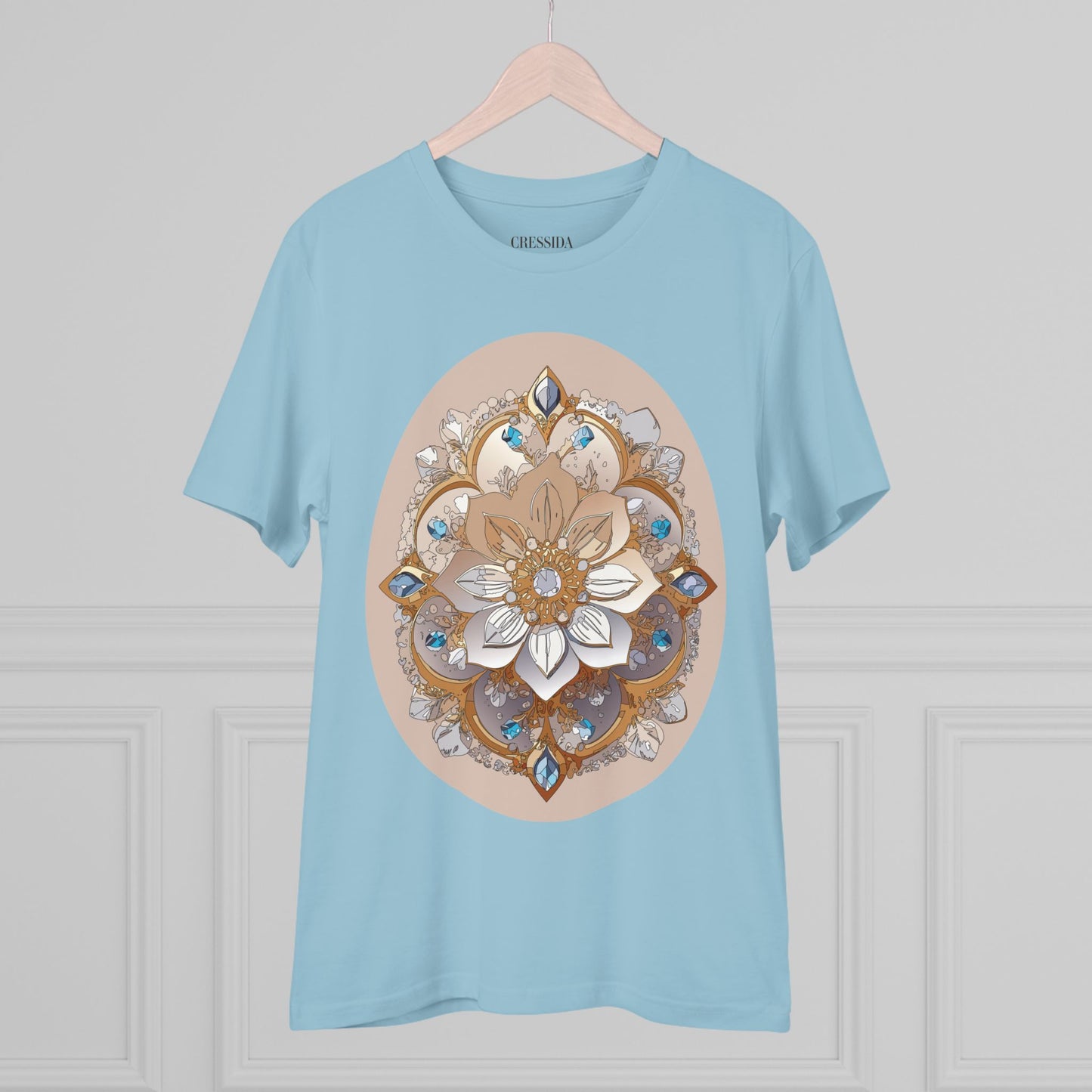 Organic T-shirt with Flower