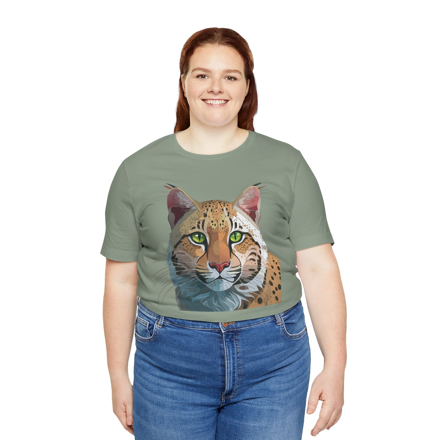 Unisex Animal Shirt, Tee Shirt with Animals, Art Design Tee Shirt, Wild Animals Shirt