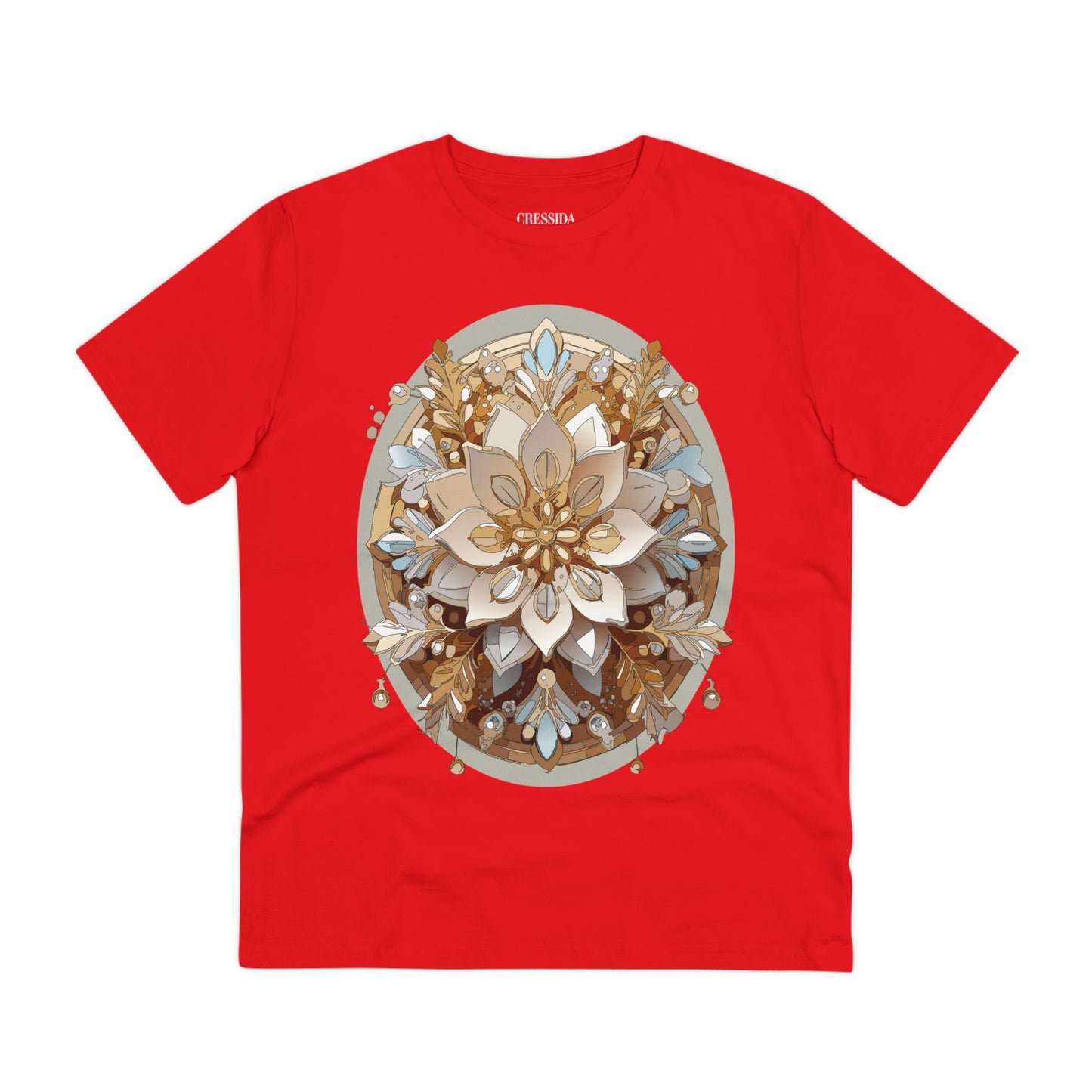 Organic T-shirt with Flower