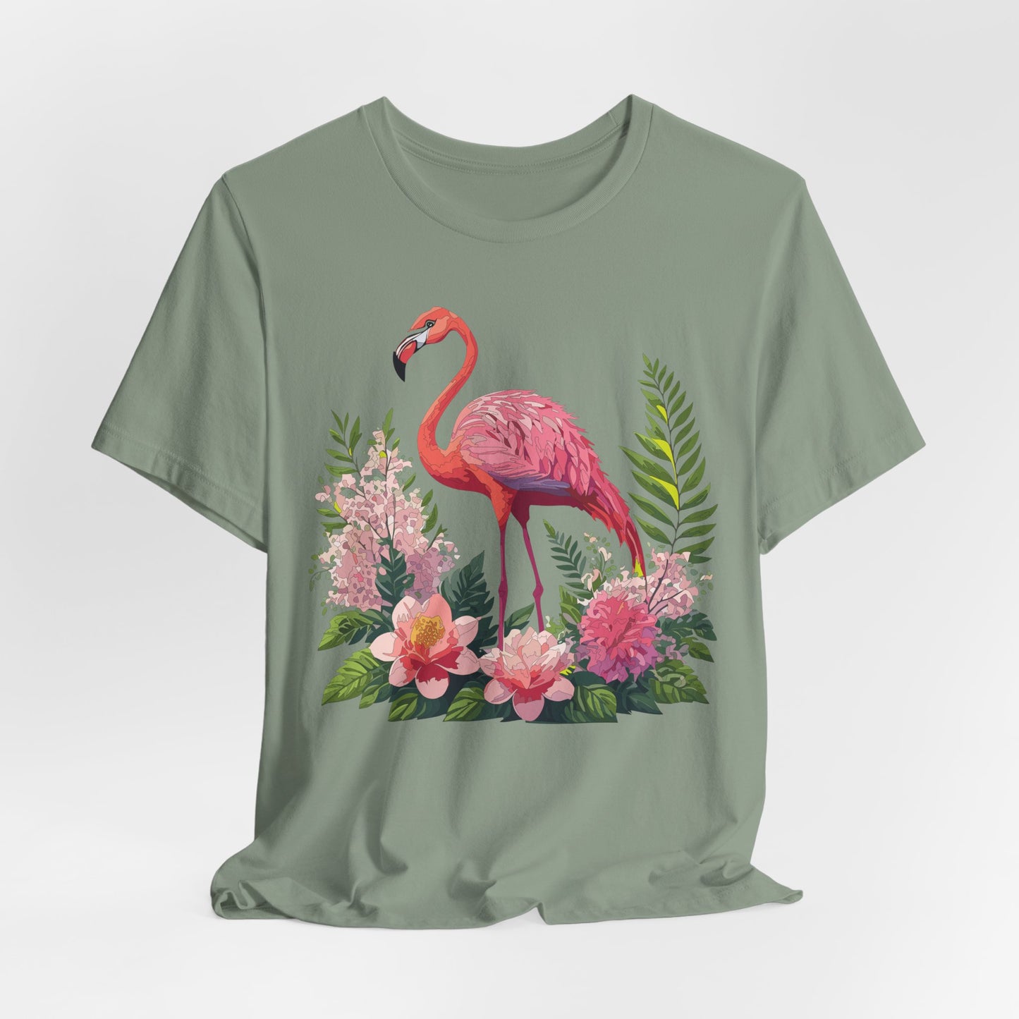 Unisex Animal Shirt, Tee Shirt with Animals, Art Design Tee Shirt, Wild Animals Shirt