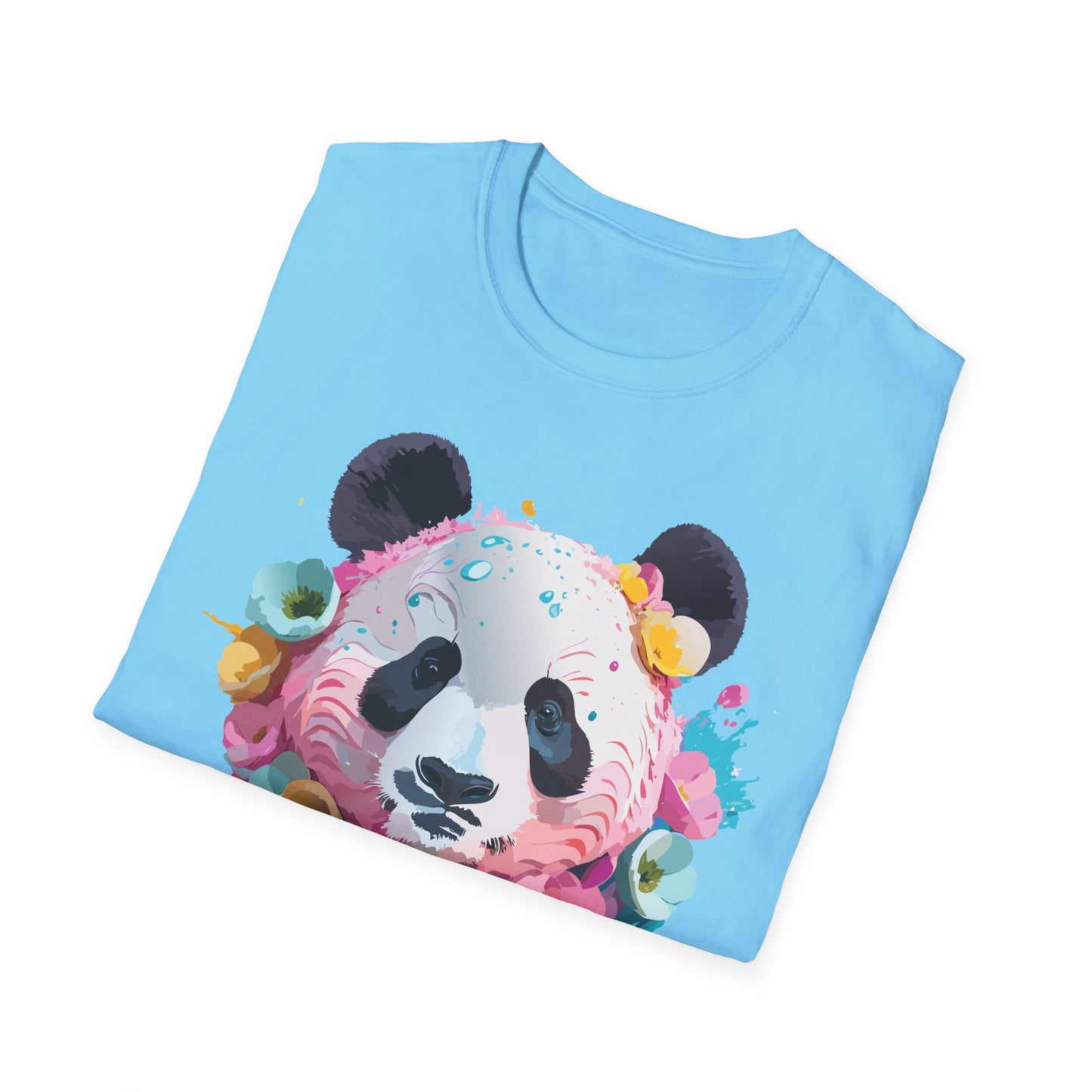 Panda Shirt, T Shirt with Panda, Animal Shirt, Tee Shirt with Animals