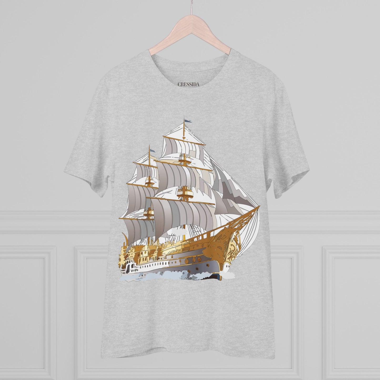 Organic T-shirt with Ship