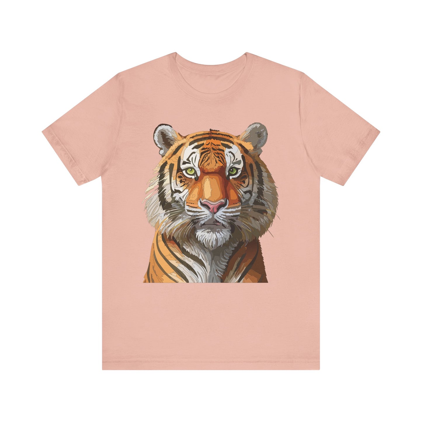 Unisex Animal Shirt, Tee Shirt with Animals, Art Design Tee Shirt, Wild Animals Shirt