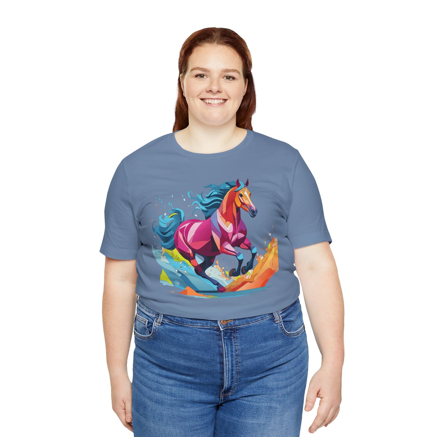 Unisex Animal Shirt, Tee Shirt with Animals, Art Design Tee Shirt, Wild Animals Shirt