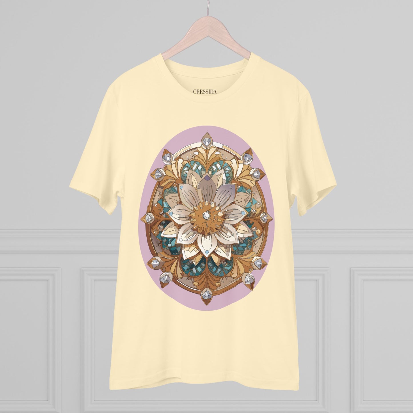 Organic T-shirt with Flower