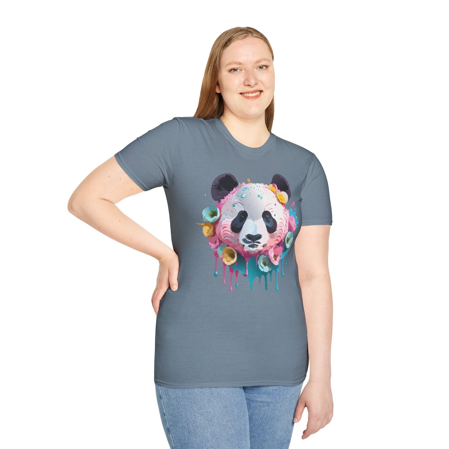 Panda Shirt, T Shirt with Panda, Animal Shirt, Tee Shirt with Animals