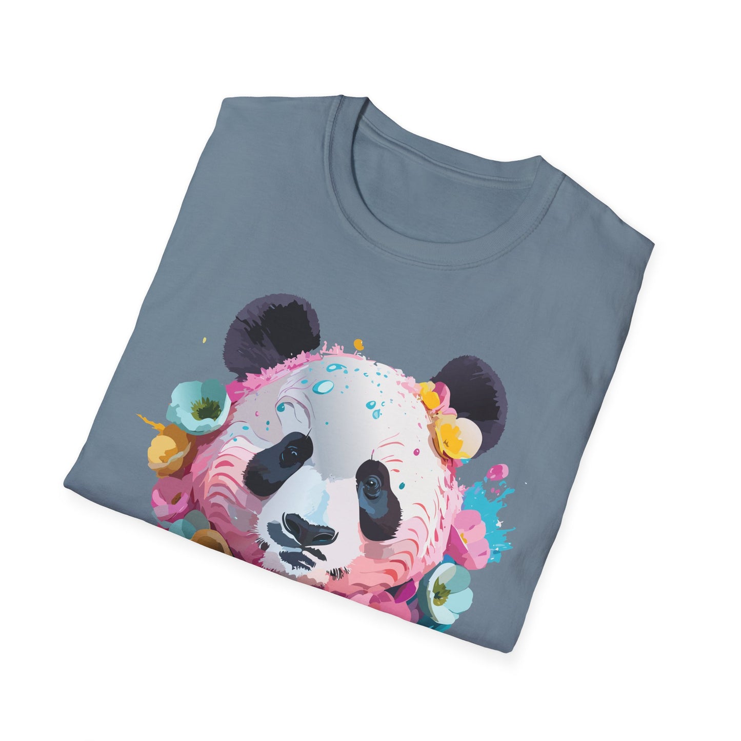 Panda Shirt, T Shirt with Panda, Animal Shirt, Tee Shirt with Animals