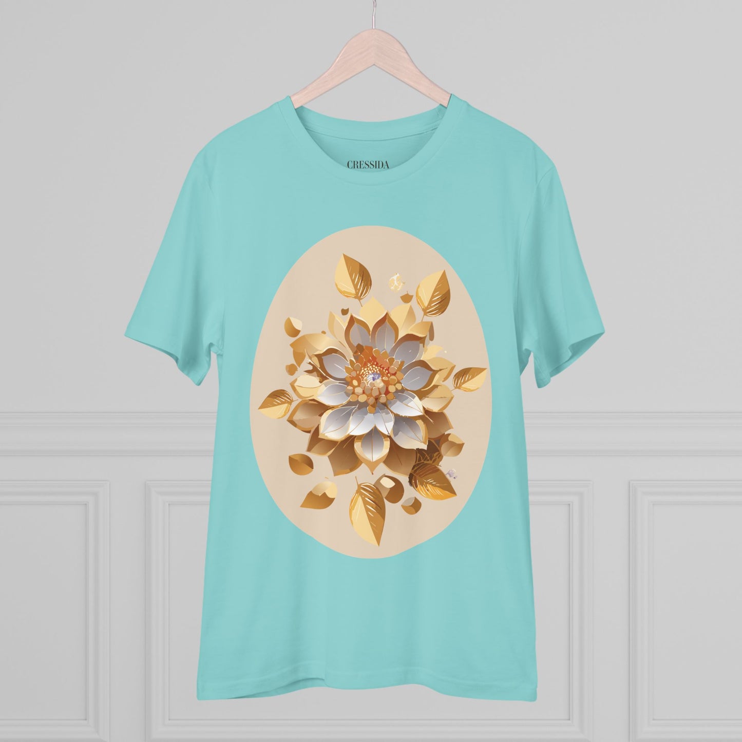 Organic T-shirt with Flower