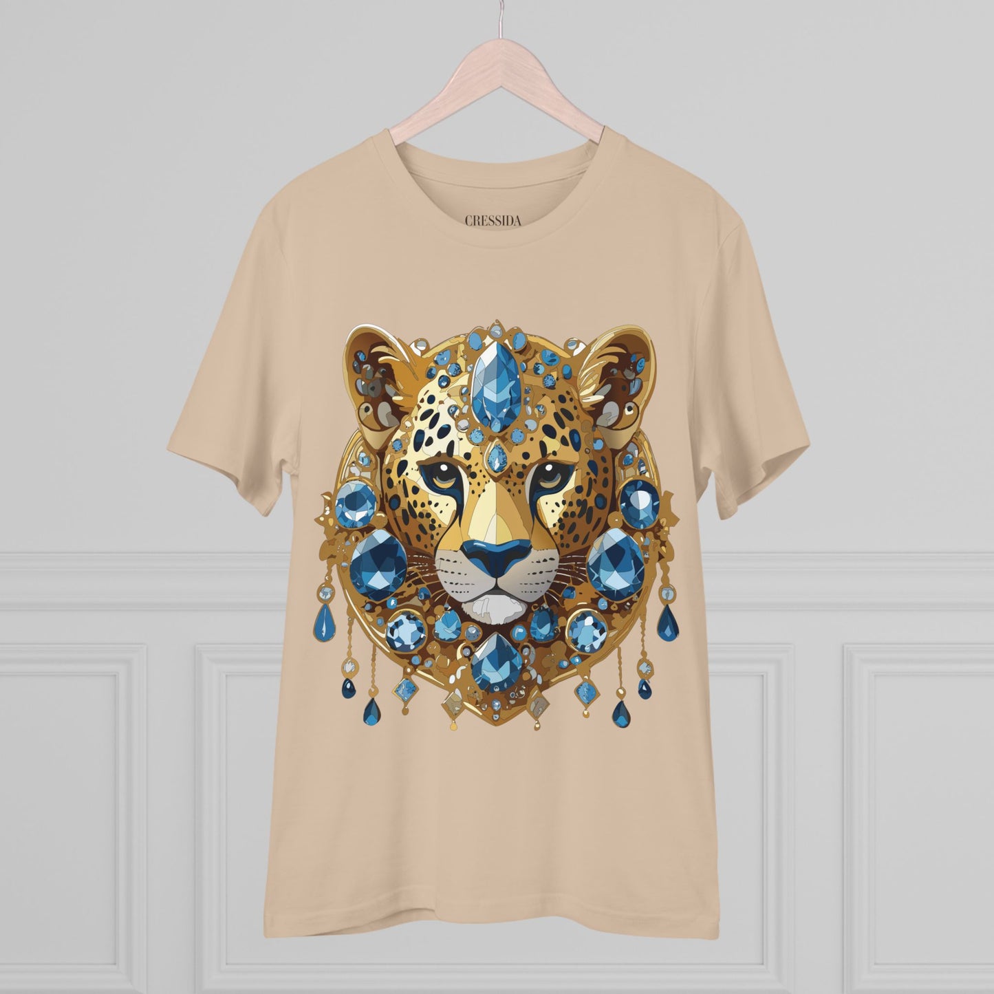 Organic T-shirt with Animals - Cheetah