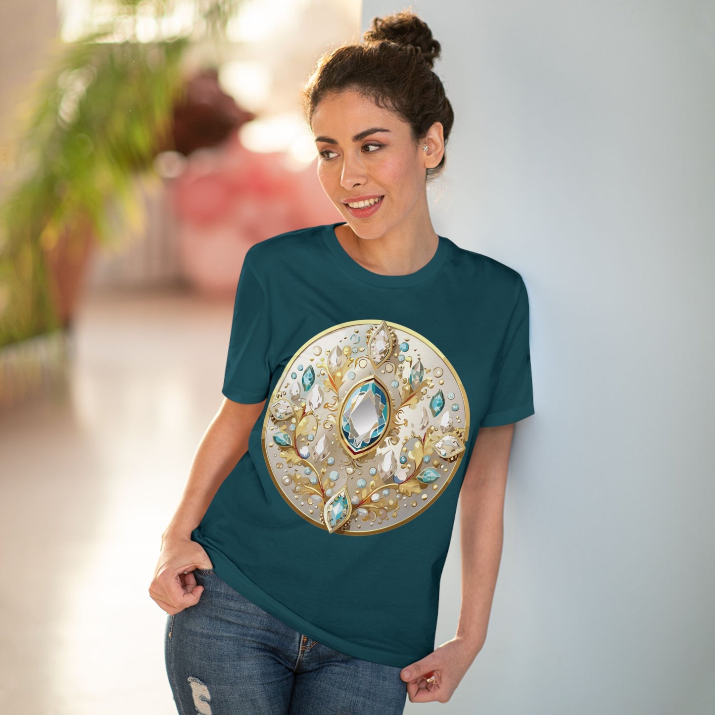 Organic T-shirt with Treasure