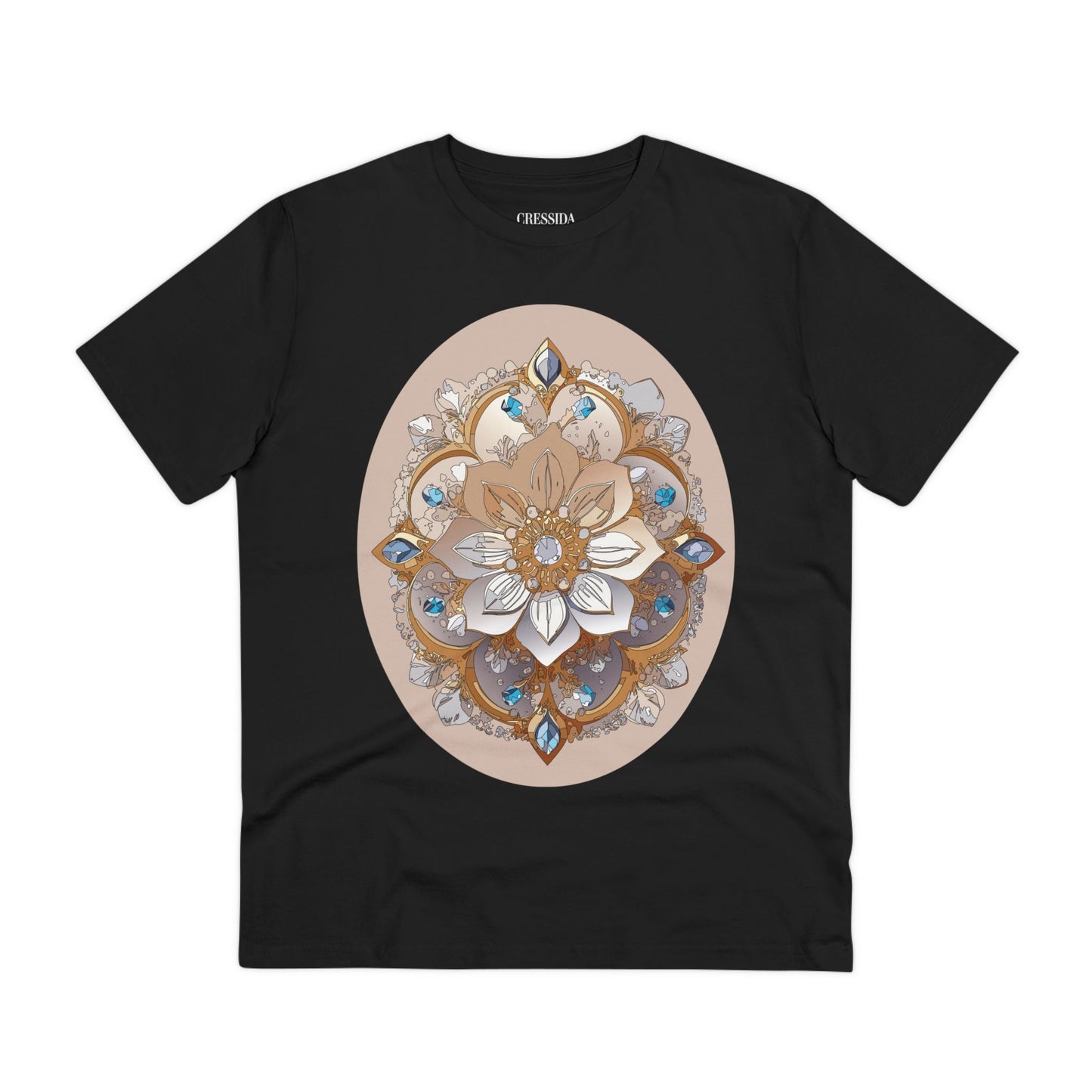 Organic T-shirt with Flower