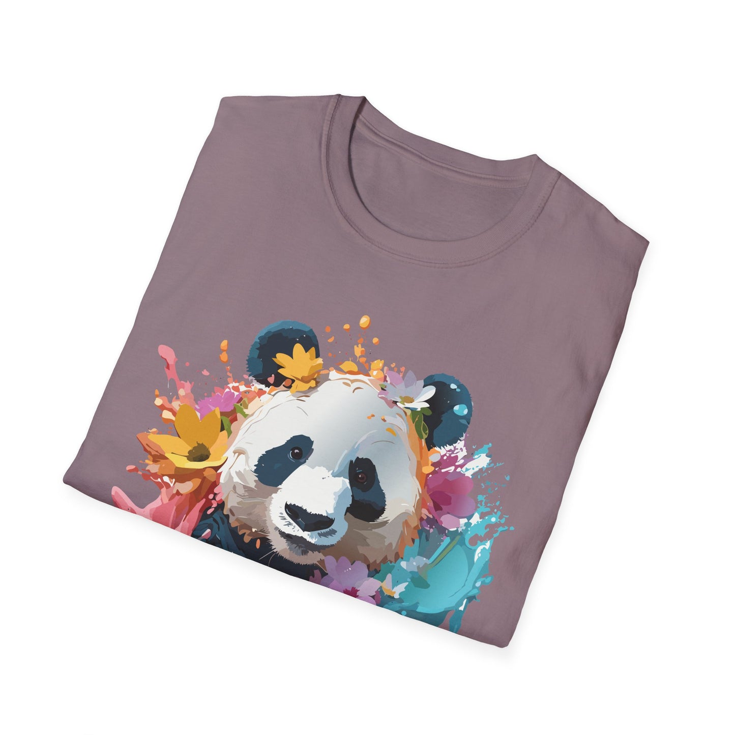 Panda Shirt, T Shirt with Panda, Animal Shirt, Tee Shirt with Animals