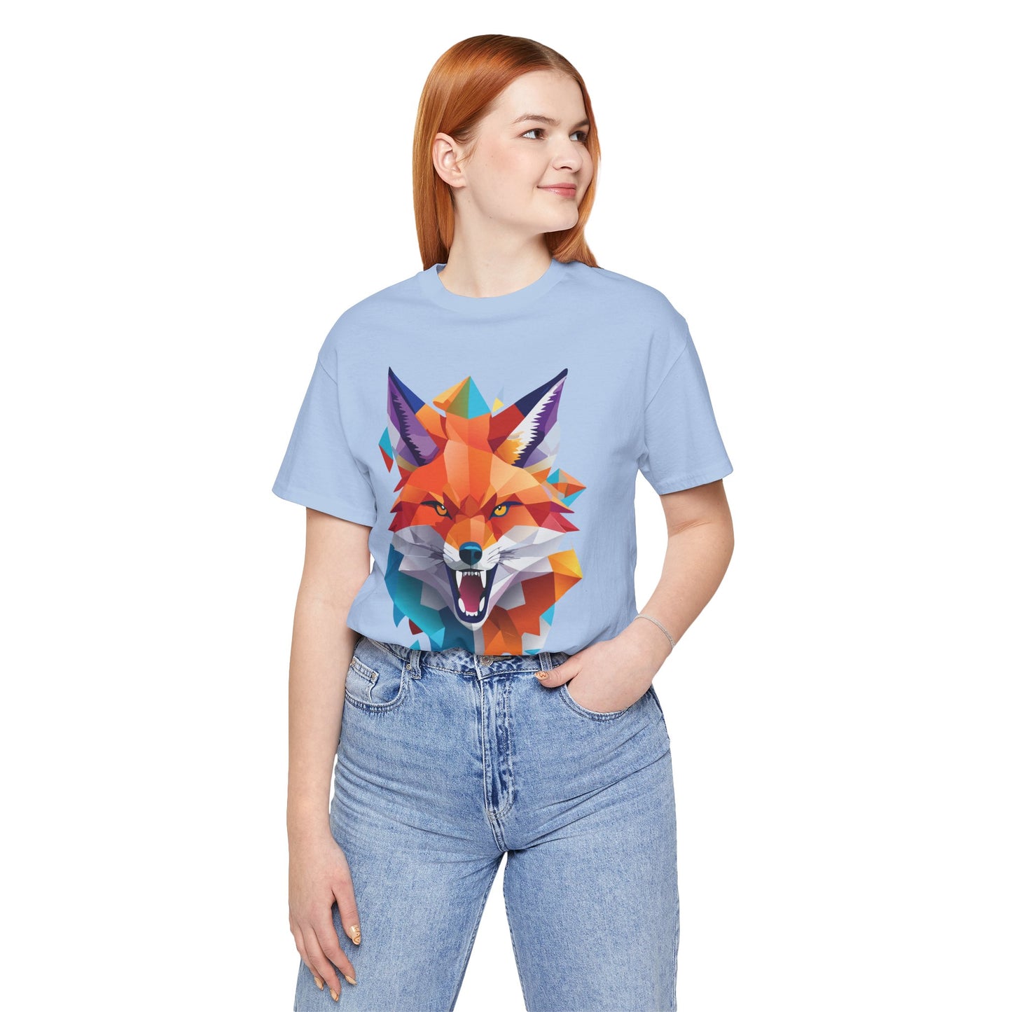 Unisex Animal Shirt, Tee Shirt with Animals, Art Design Tee Shirt, Wild Animals Shirt