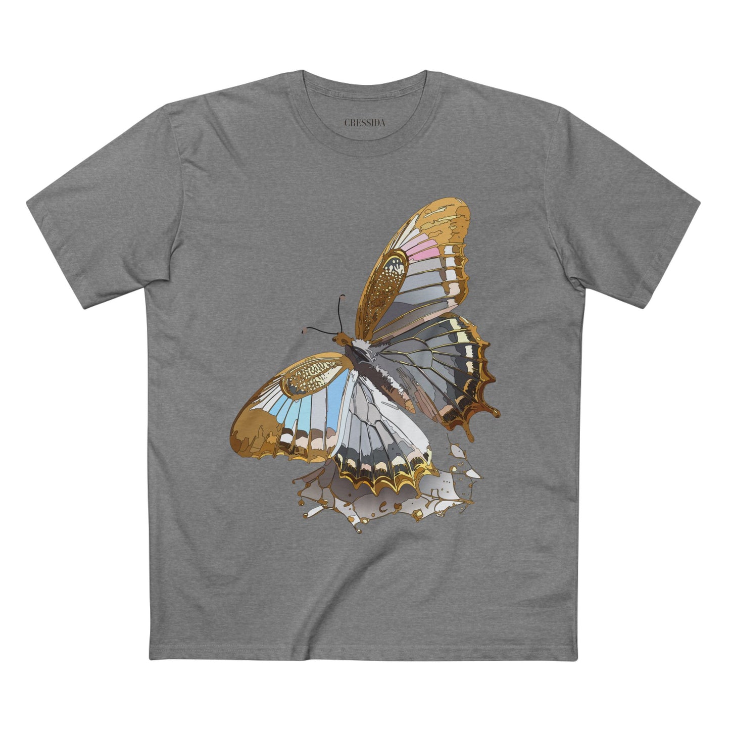 Butterfly shirt, Shirt with Butterfly, Tee Shirt with Antique Butterfly