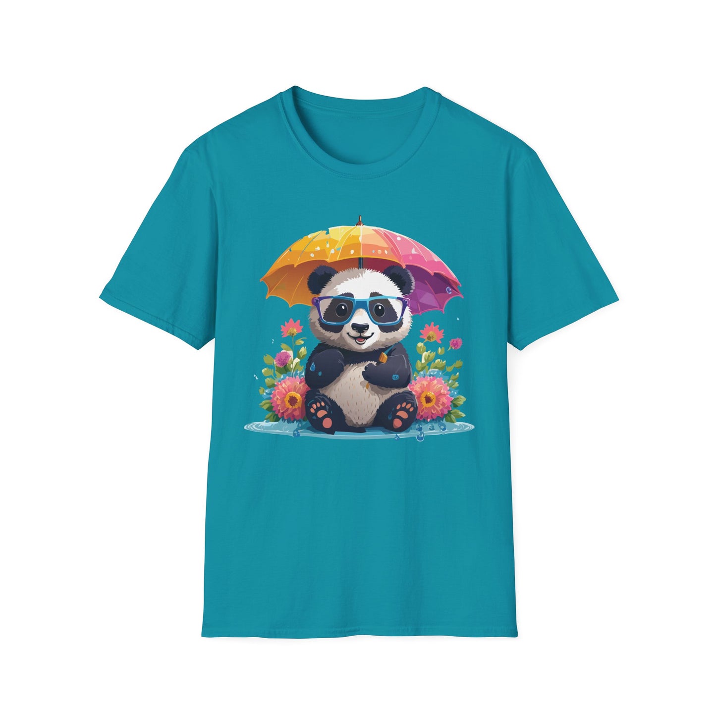 Panda Shirt, T Shirt with Panda, Animal Shirt, Tee Shirt with Animals