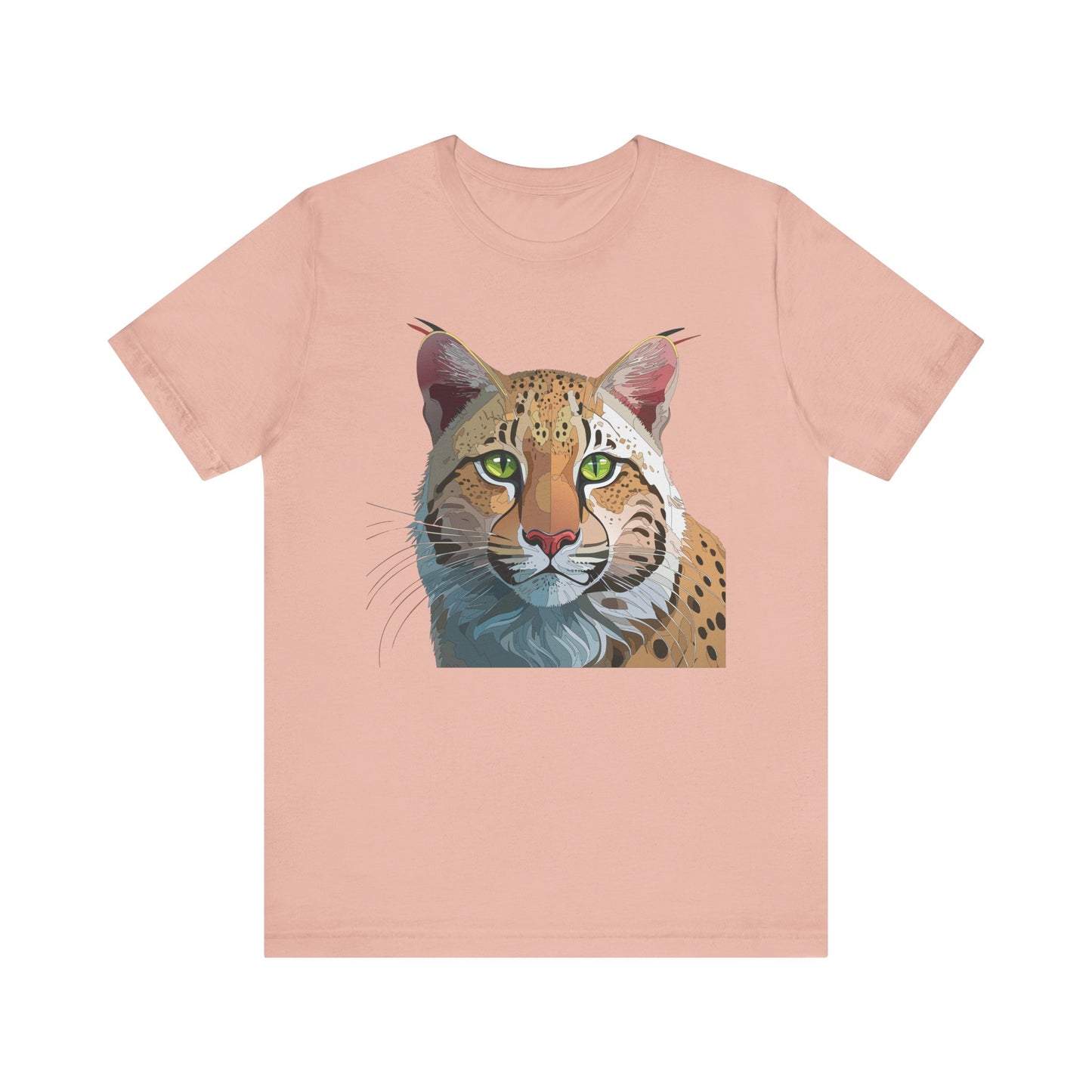 Unisex Animal Shirt, Tee Shirt with Animals, Art Design Tee Shirt, Wild Animals Shirt