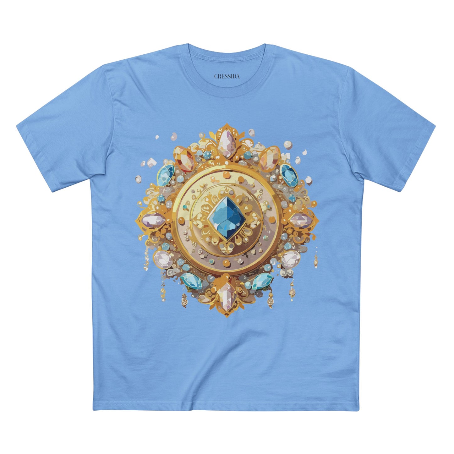 Medallion Shirt, Shirt with Medallion, Tee Shirt with Medal