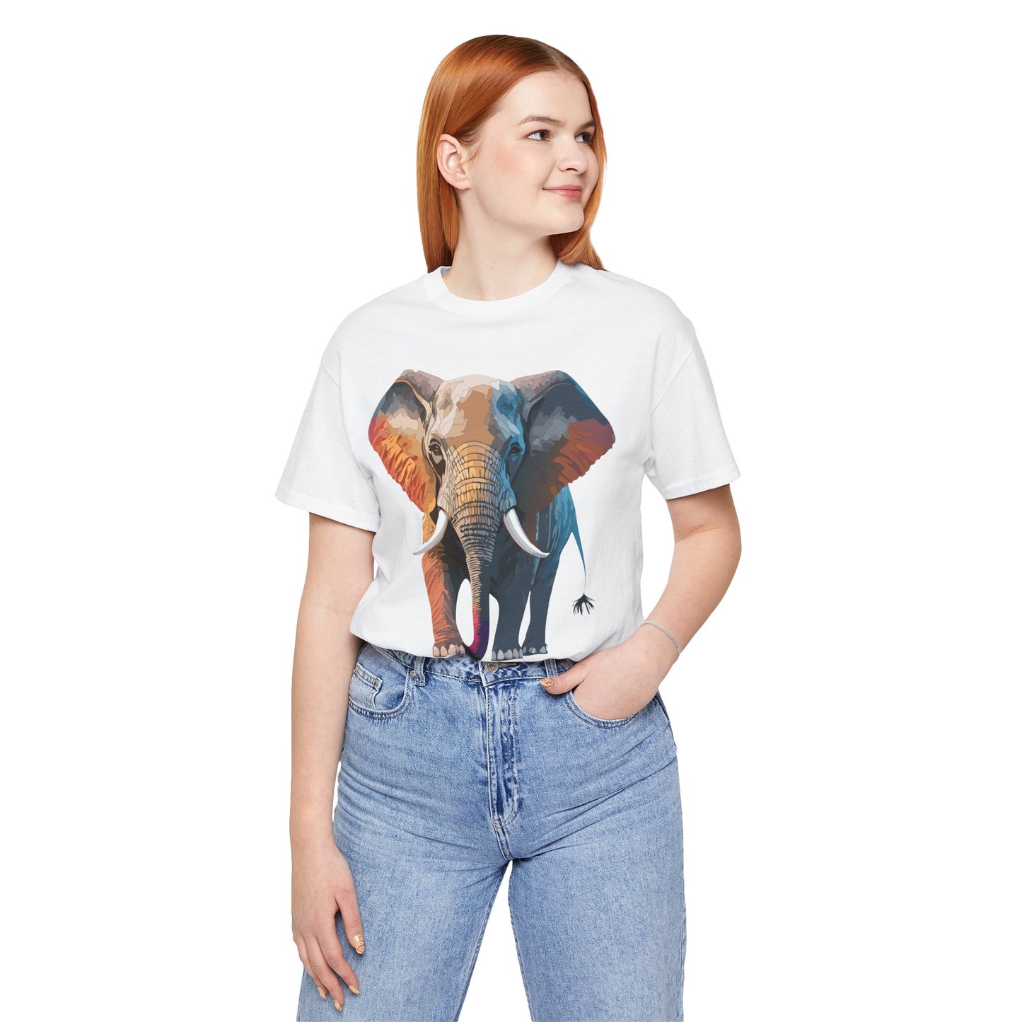 Unisex Animal Shirt, Tee Shirt with Animals, Art Design Tee Shirt, Wild Animals Shirt