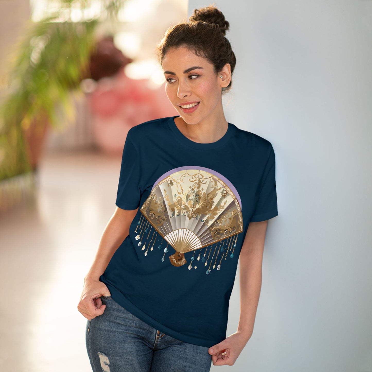 Organic T-shirt with Fan