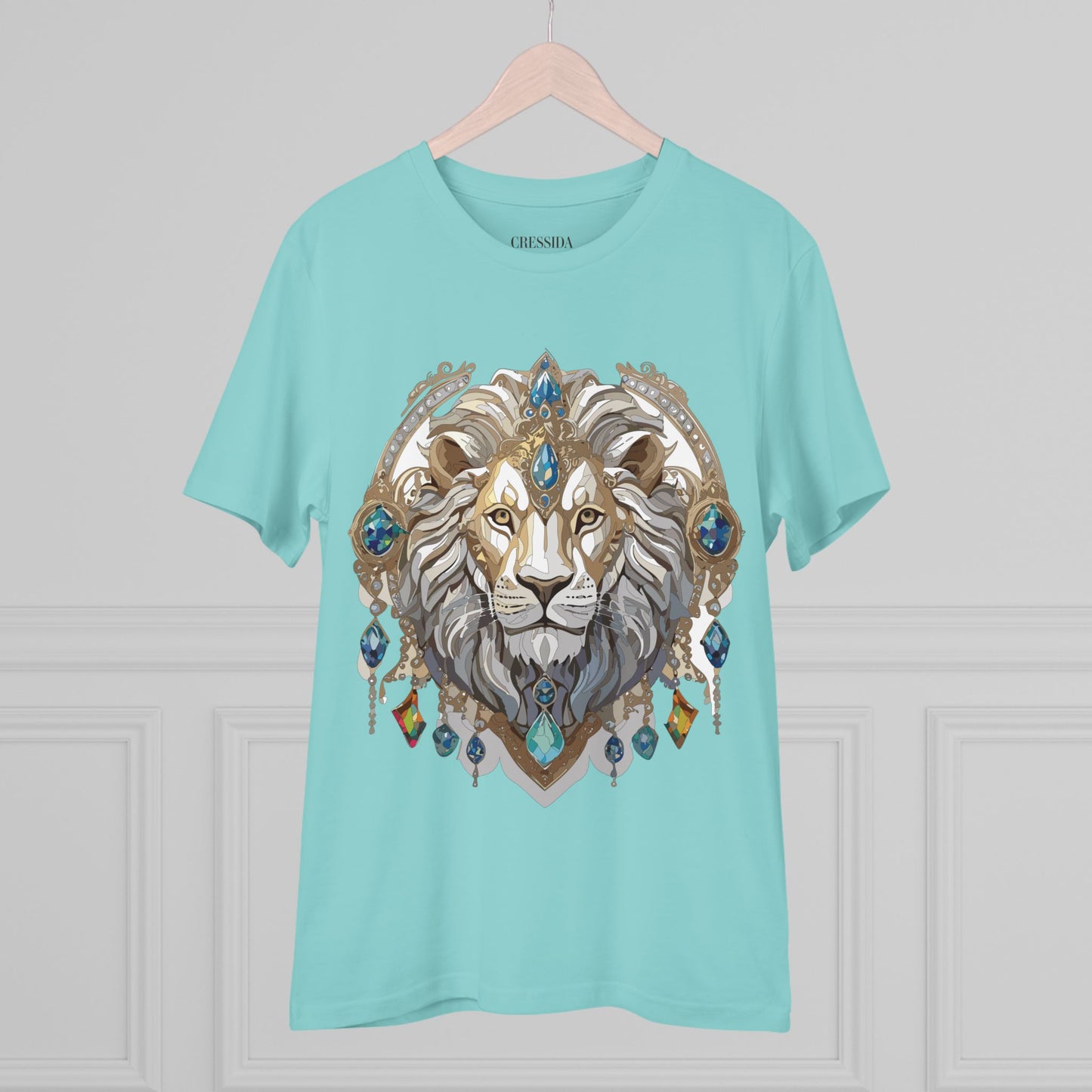 Organic T-shirt with Animals - Lion