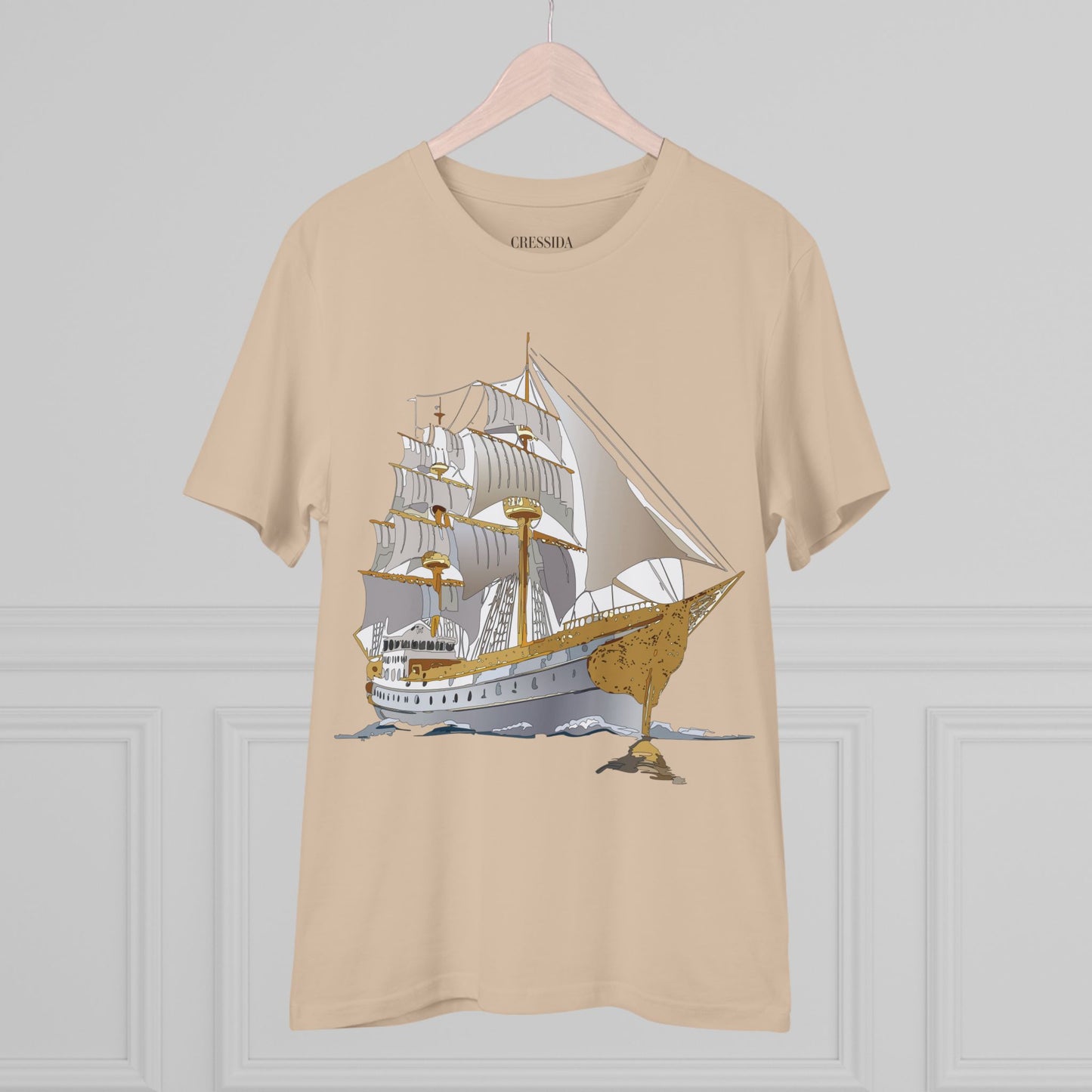 Organic T-shirt with Ship