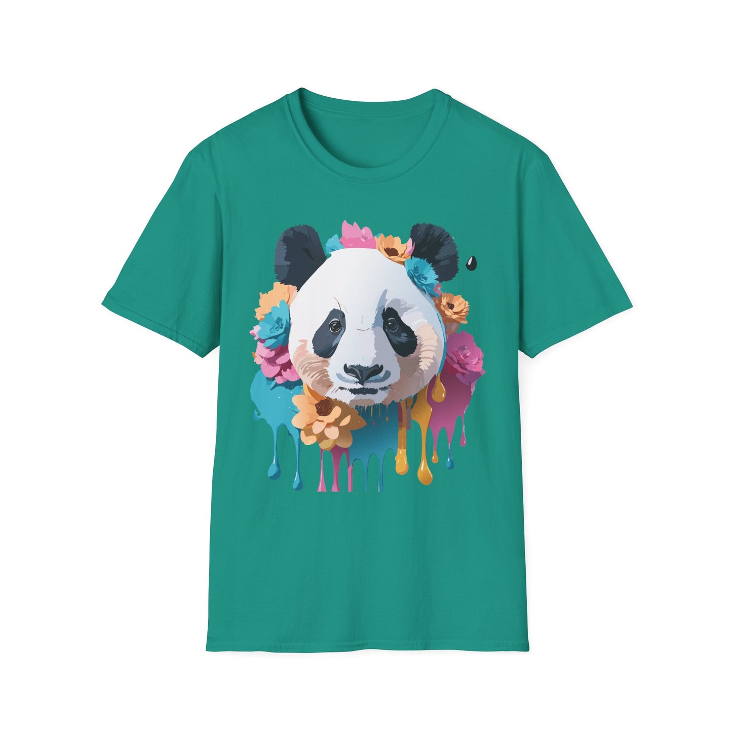 Panda Shirt, T Shirt with Panda, Animal Shirt, Tee Shirt with Animals