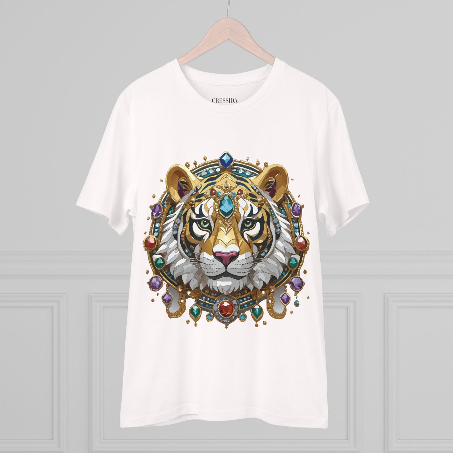 Organic T-shirt with Animals - Tiger