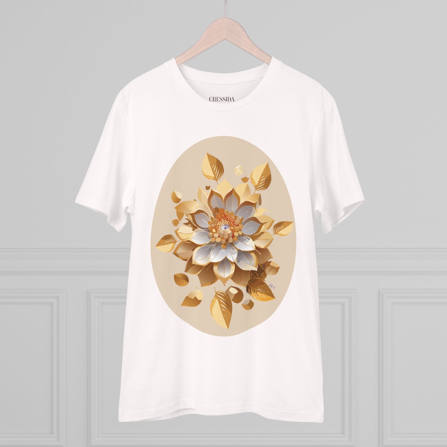 Organic T-shirt with Flower