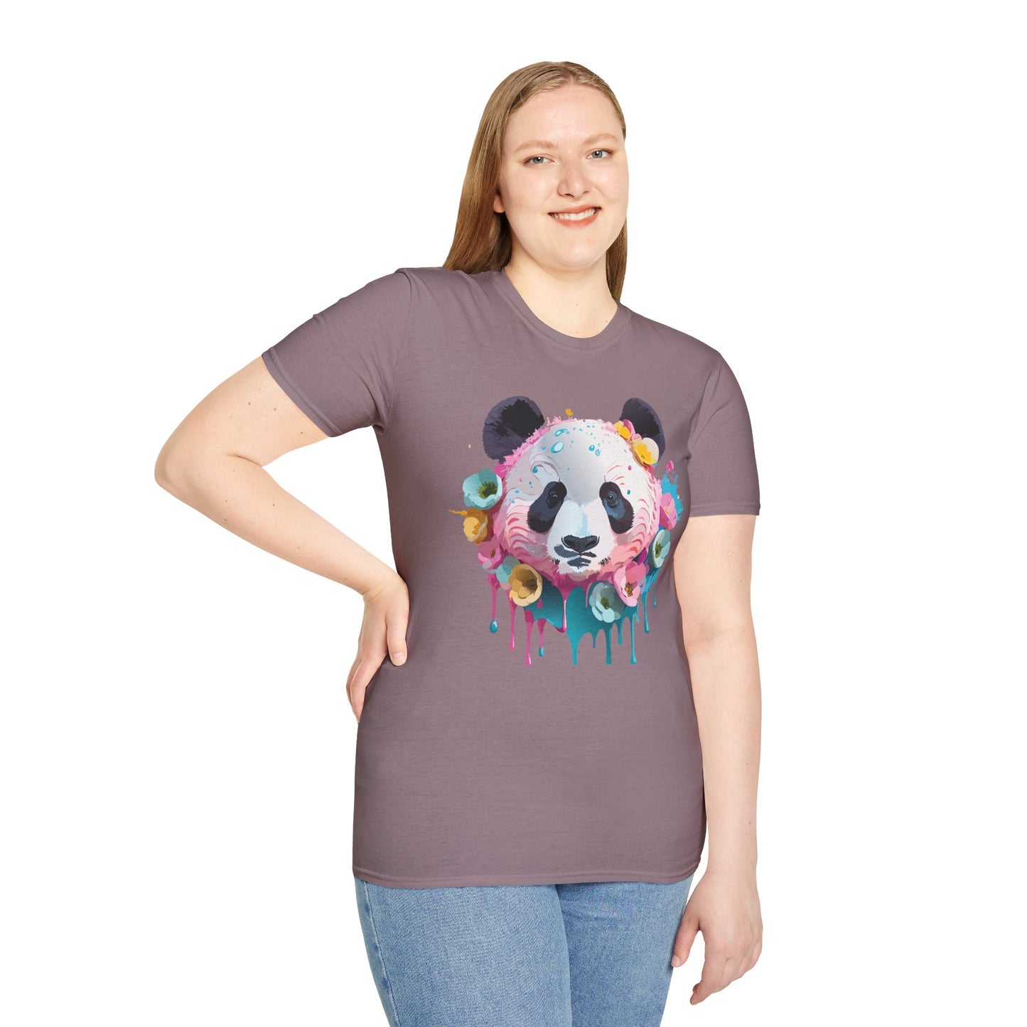Panda Shirt, T Shirt with Panda, Animal Shirt, Tee Shirt with Animals