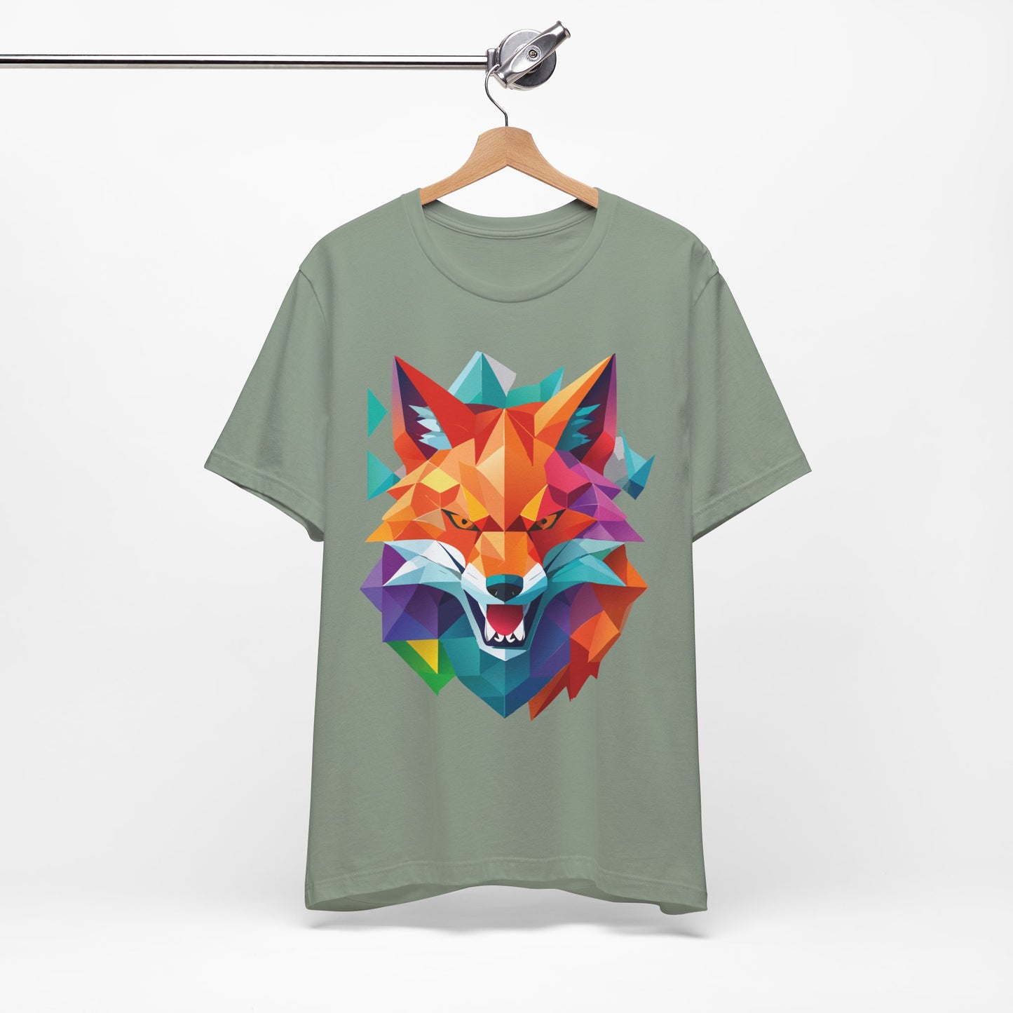 Unisex Animal Shirt, Tee Shirt with Animals, Art Design Tee Shirt, Wild Animals Shirt