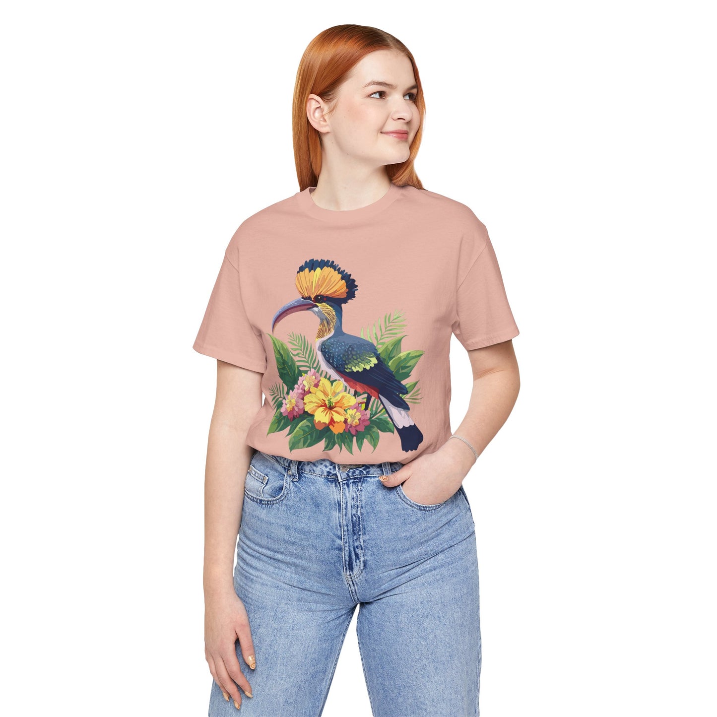 Unisex Animal Shirt, Tee Shirt with Animals, Art Design Tee Shirt, Wild Animals Shirt