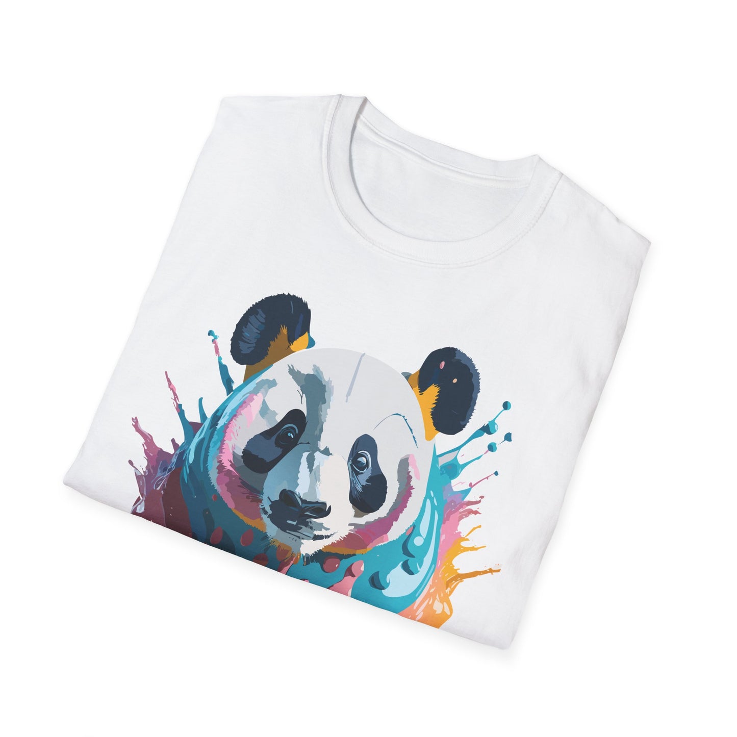 Panda Shirt, T Shirt with Panda, Animal Shirt, Tee Shirt with Animals