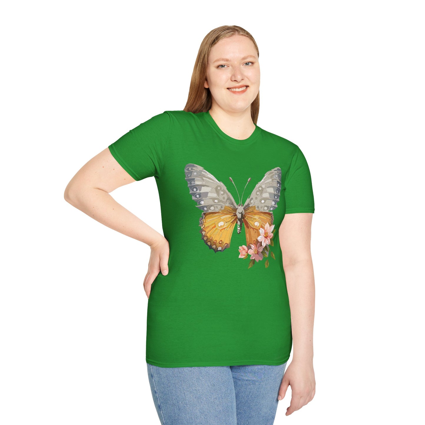 Butterfly Shirt, T Shirt with Butterfly, Monarch Shirt