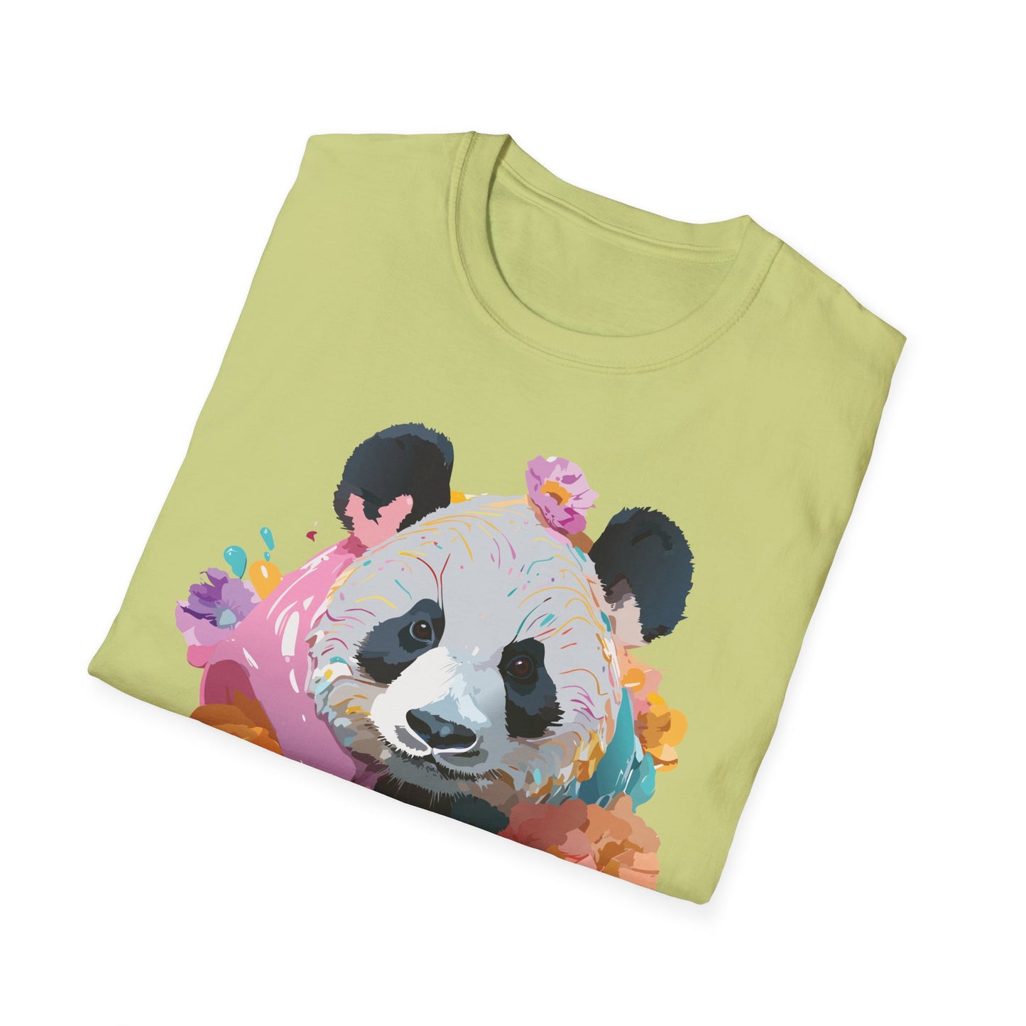 Panda Shirt, T Shirt with Panda, Animal Shirt, Tee Shirt with Animals