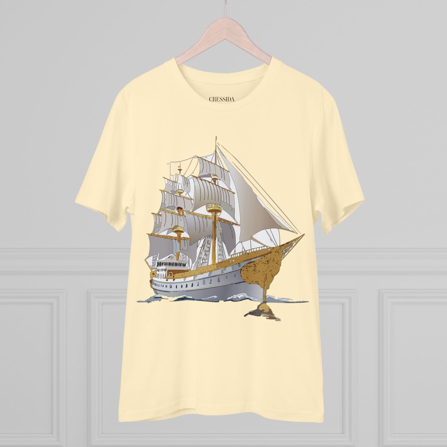 Organic T-shirt with Ship