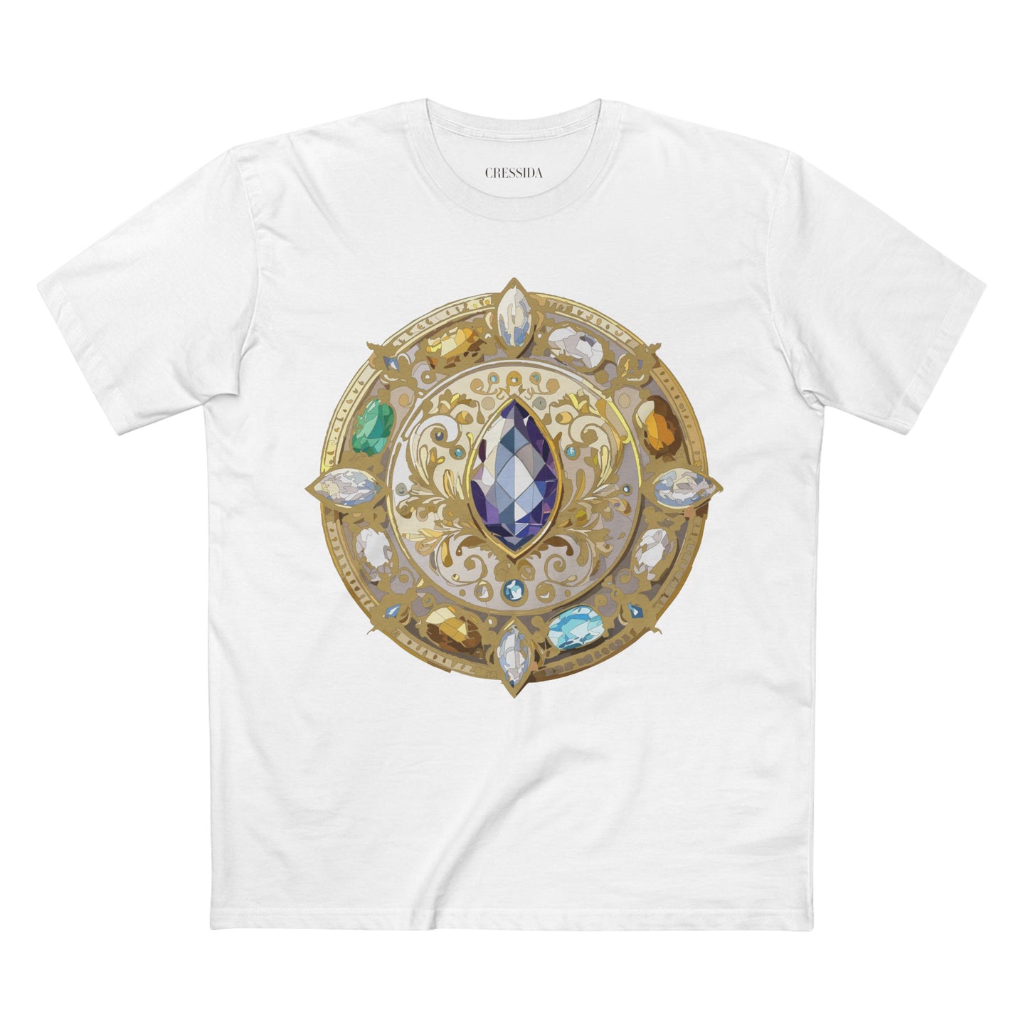 Medallion Shirt, Shirt with Medallion, Tee Shirt with Medal
