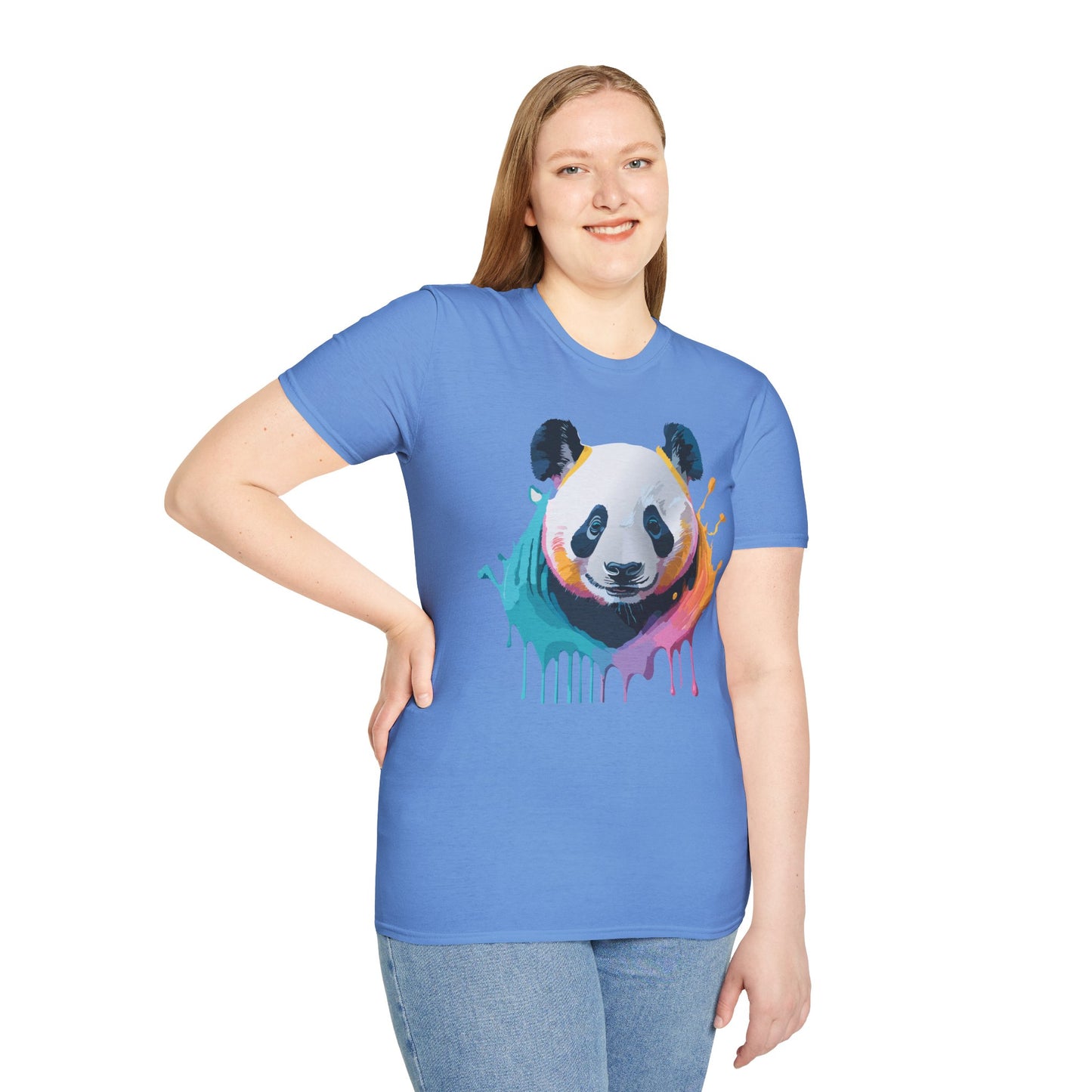 Panda Shirt, T Shirt with Panda, Animal Shirt, Tee Shirt with Animals