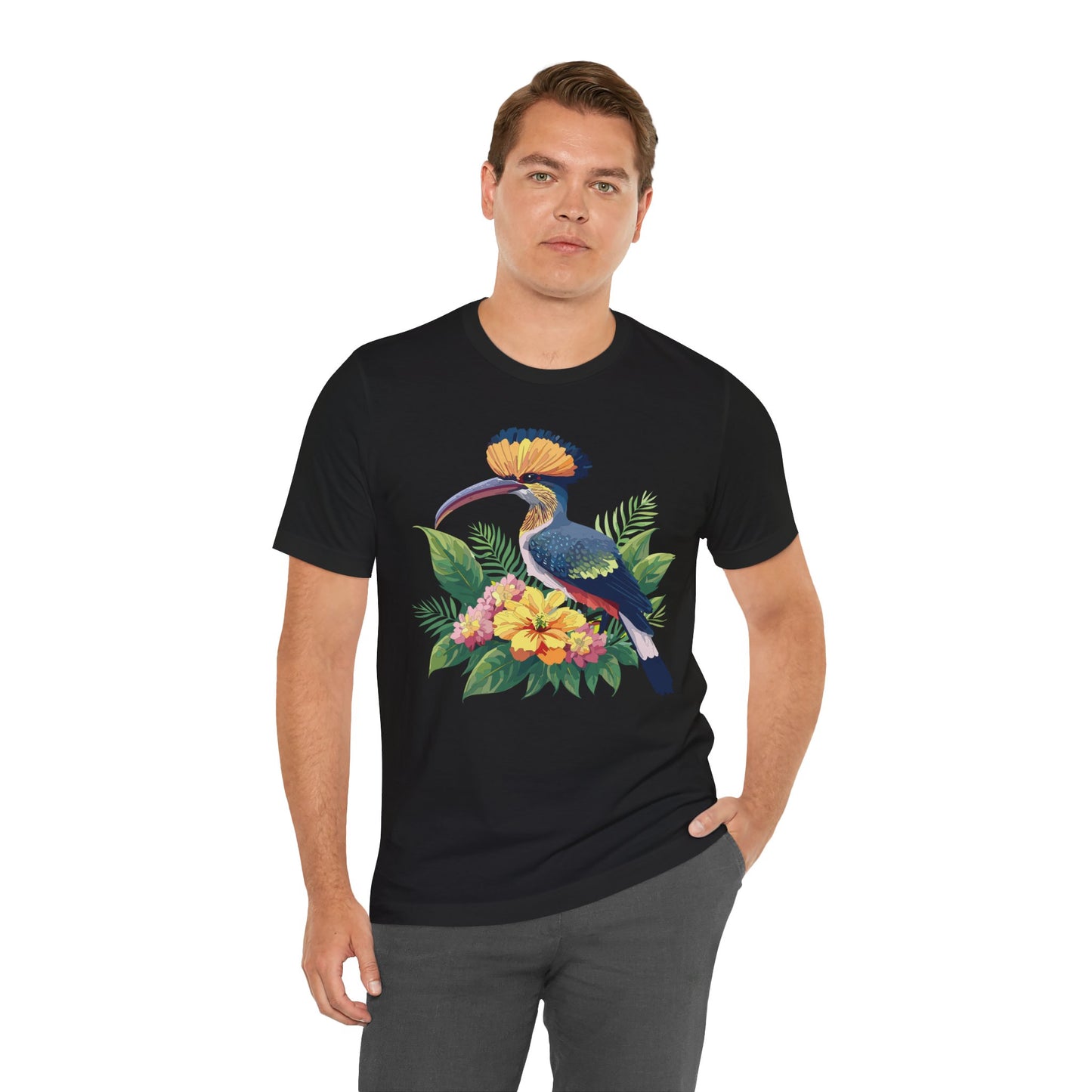 Unisex Animal Shirt, Tee Shirt with Animals, Art Design Tee Shirt, Wild Animals Shirt