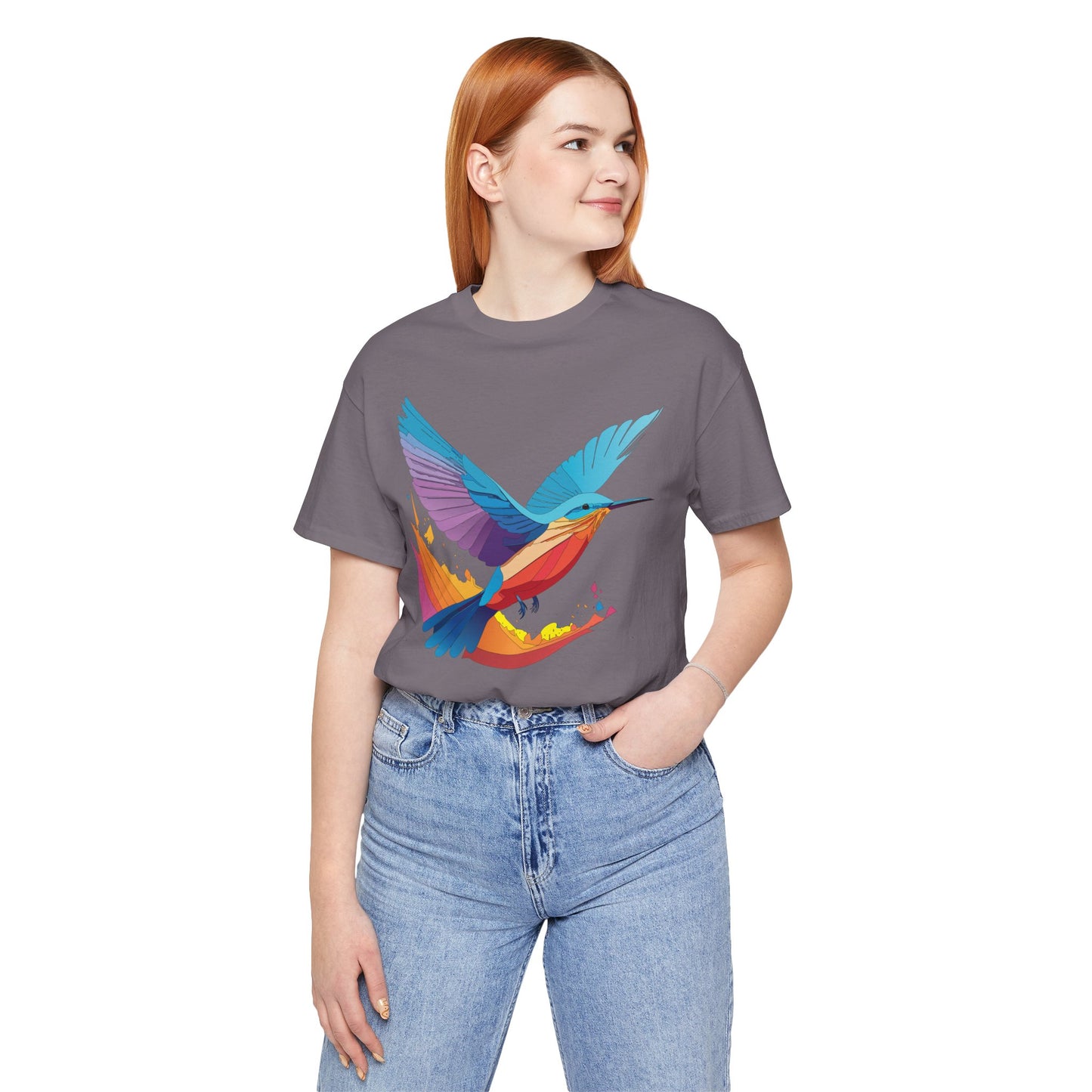 Unisex Animal Shirt, Tee Shirt with Animals, Art Design Tee Shirt, Wild Animals Shirt