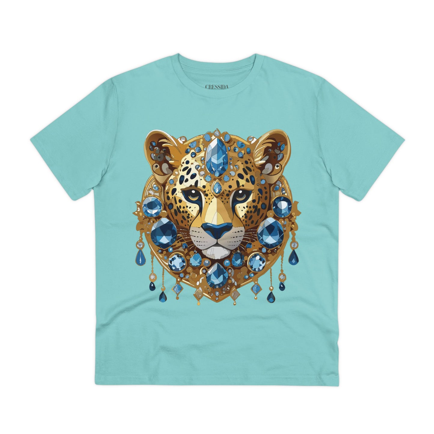 Organic T-shirt with Animals - Cheetah