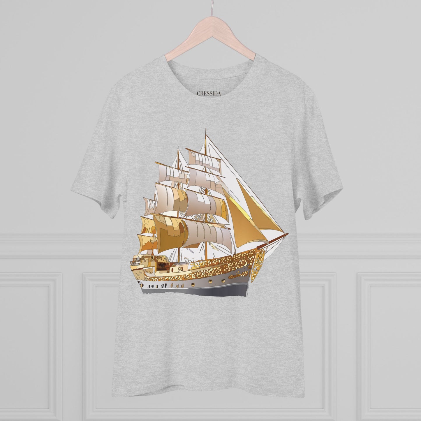 Organic T-shirt with Ship