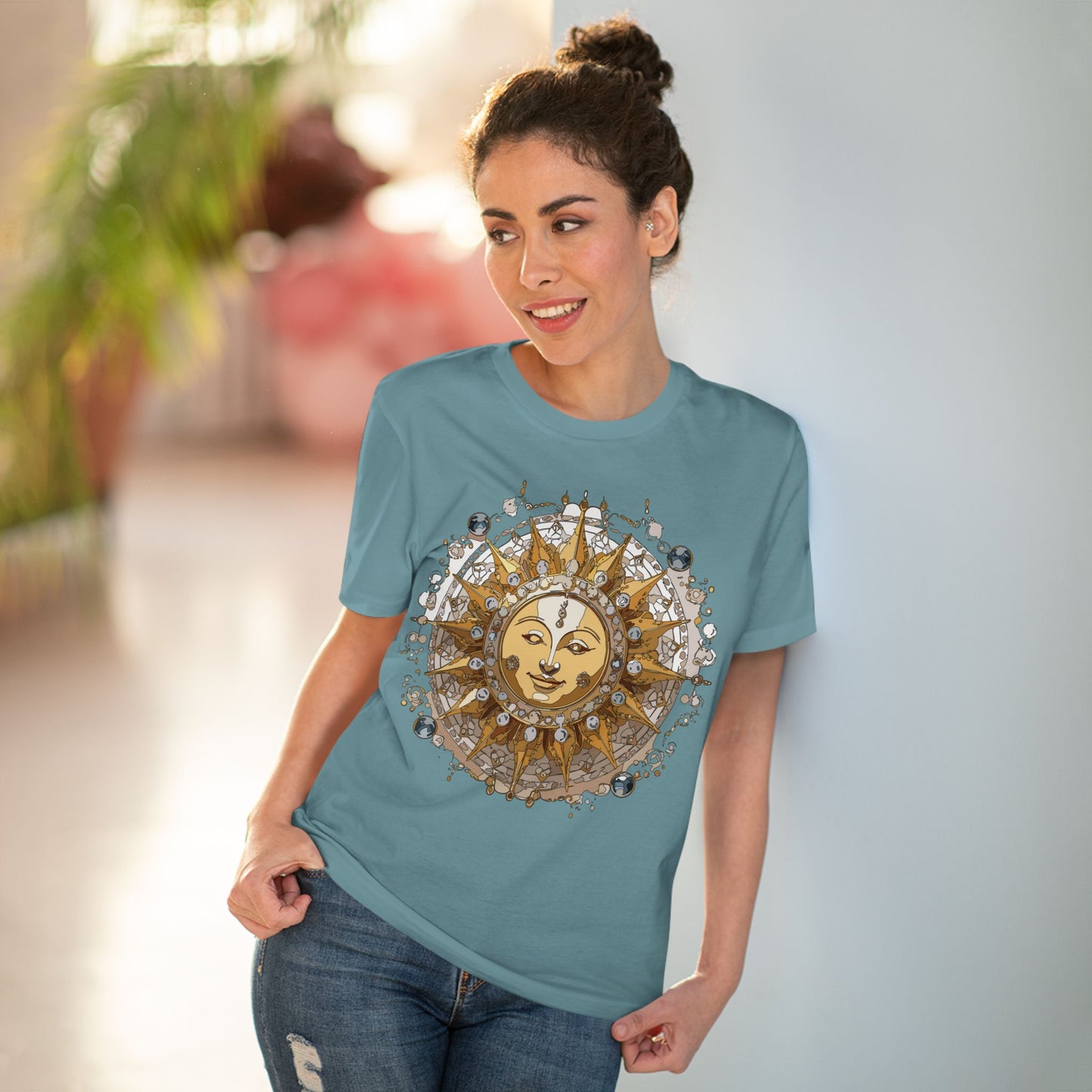 Organic T-shirt with Sun