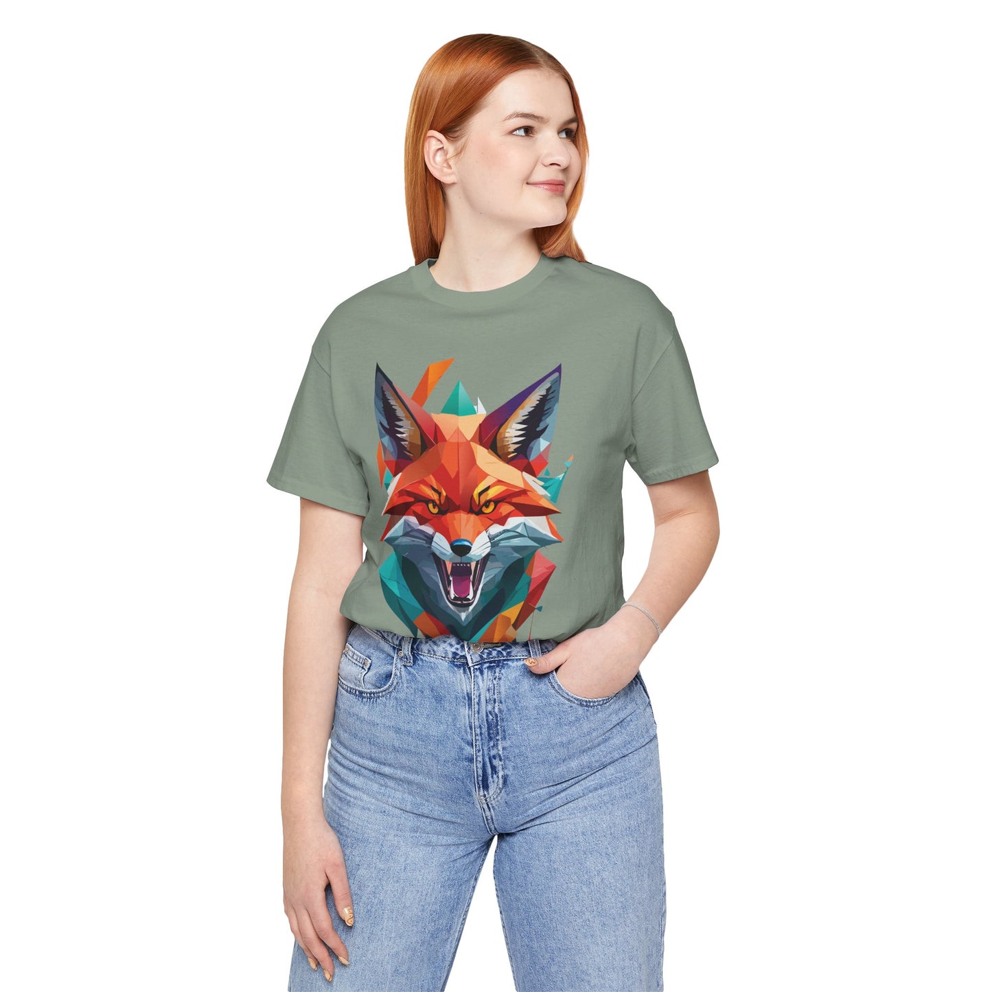 Unisex Animal Shirt, Tee Shirt with Animals, Art Design Tee Shirt, Wild Animals Shirt